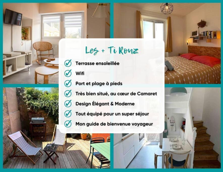 Ti Rouz/Wifi/Port A Pieds Villa Камаре-сюр-Мер Екстериор снимка